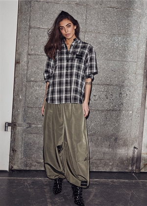 Haute check skjorte Grey Check HAUTE L\'AMITIÈ